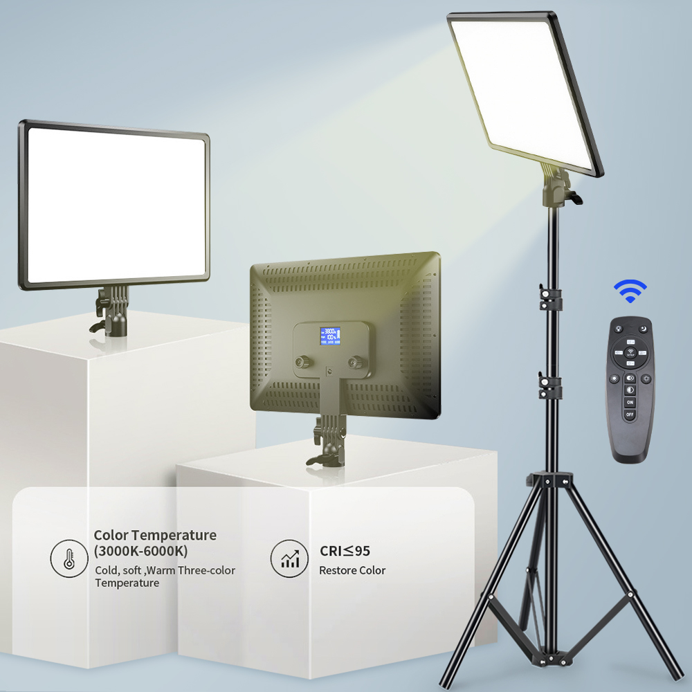 Led Light Panel Stream - 10/14 inch LED Video Light Panel