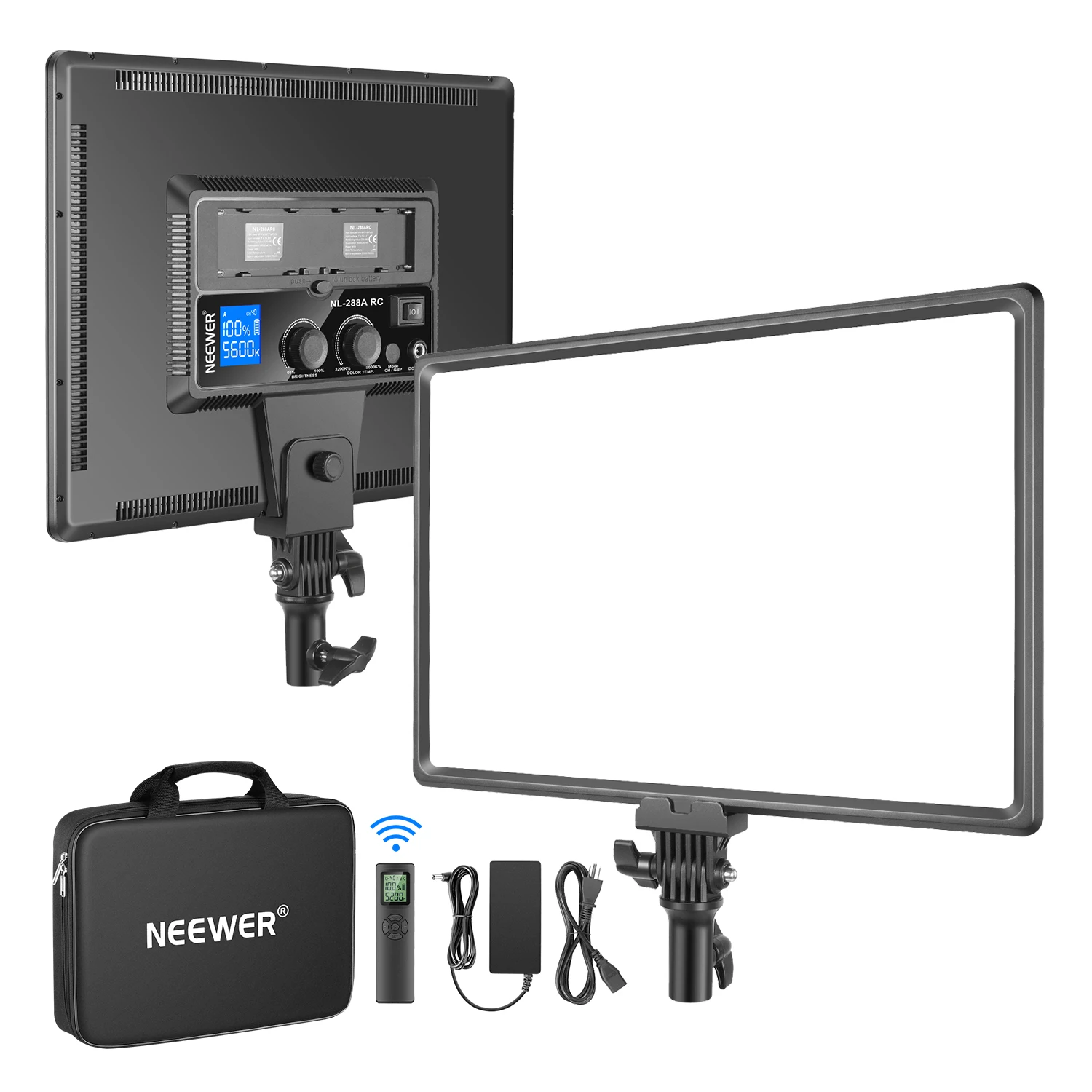 Led Light Panel Stream - Neewer NL288 Grote LED Videopaneel, 45W