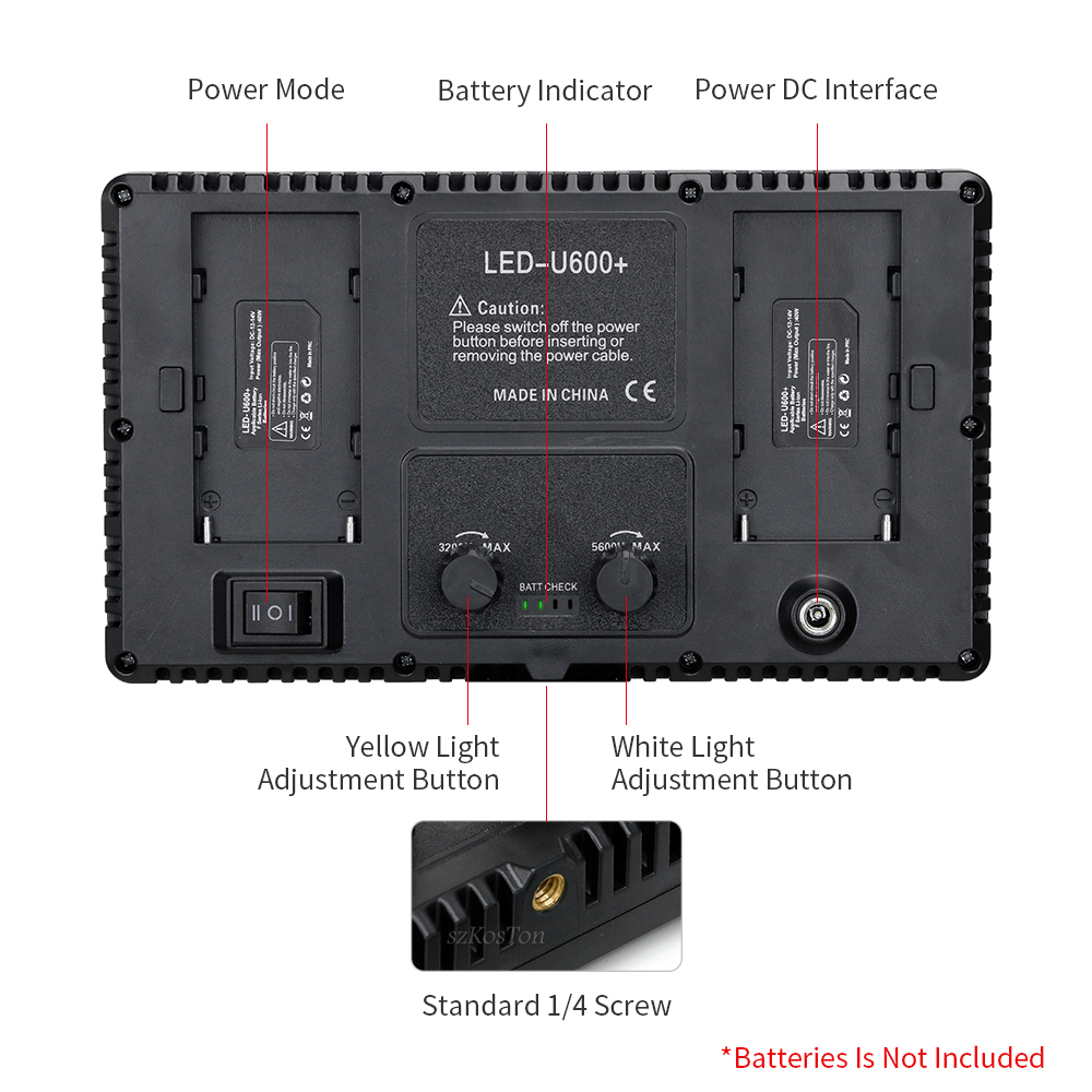 LED Fotografie Video Licht Pan - Led Light Panel Stream recensie en prijs