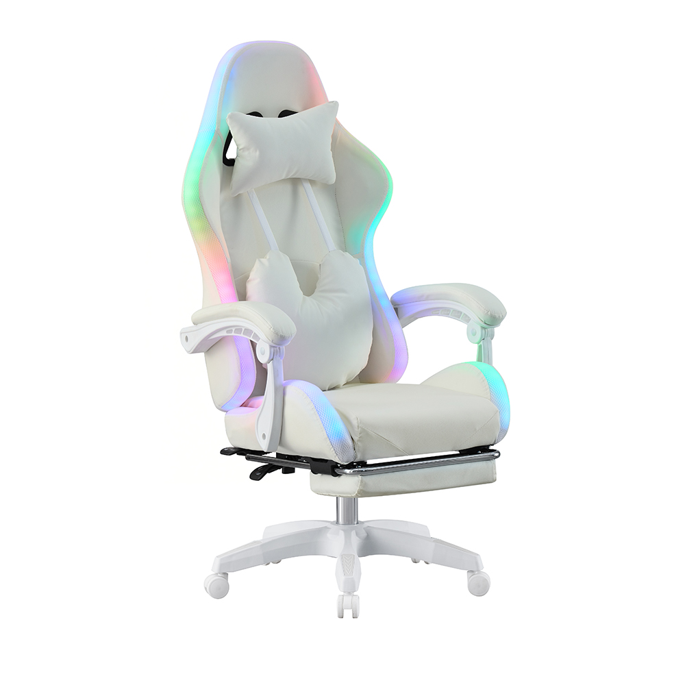 # Ergonomische volledig witte  - Rgb Gaming Chair recensie en prijs