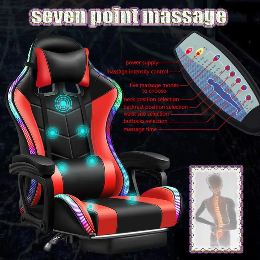Ergonomische gamingstoel met h - Rgb Gaming Chair recensie en prijs