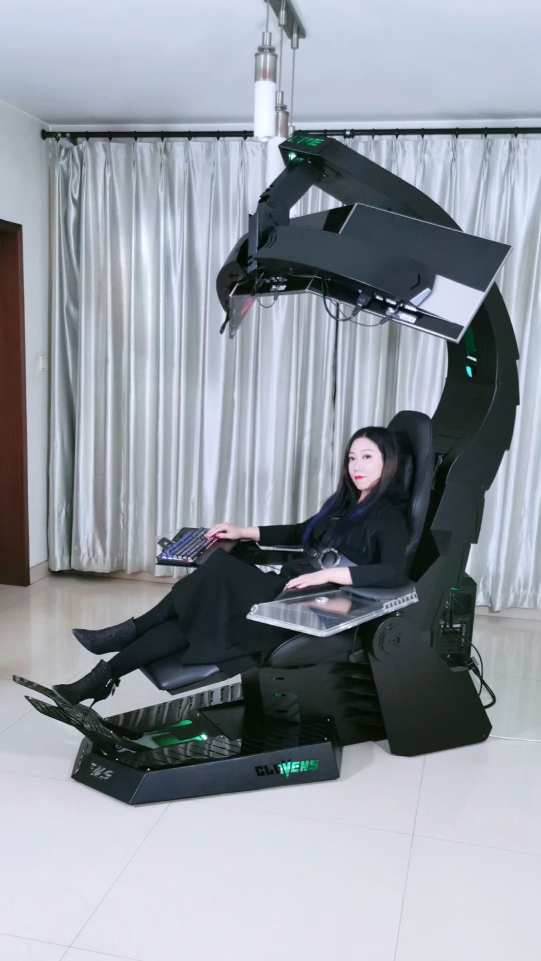 Unicorn Cluvens Brand Scorpio  - Rgb Gaming Chair recensie en prijs