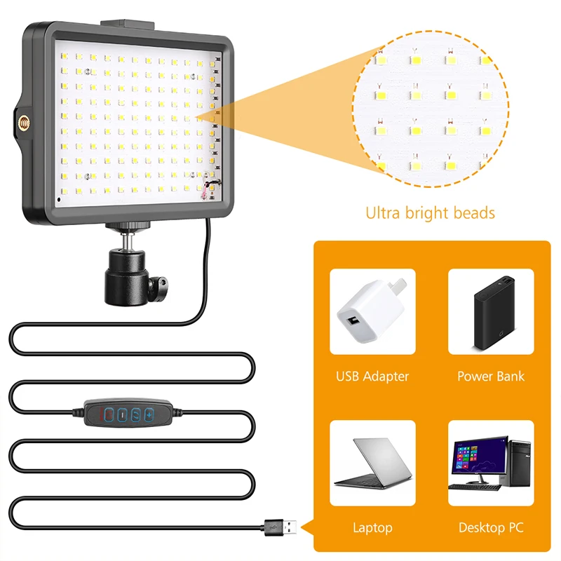 LED-videolamp Dimbaar selfie-l - Led Light Panel Stream recensie en prijs
