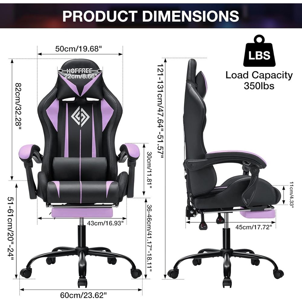 Ergonomische LED RGB gamingsto - Rgb Gaming Chair recensie en prijs