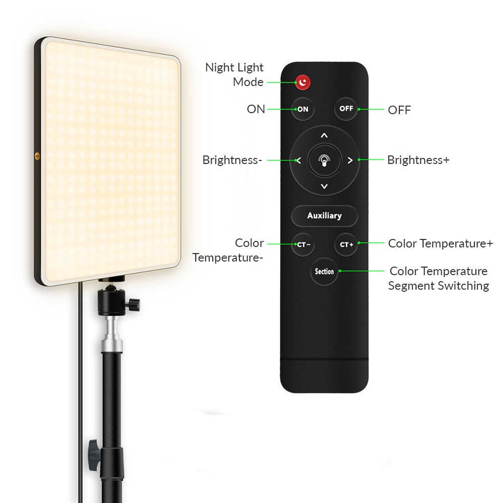 Dimbare LED Video Light Panel  - Led Light Panel Stream recensie en prijs