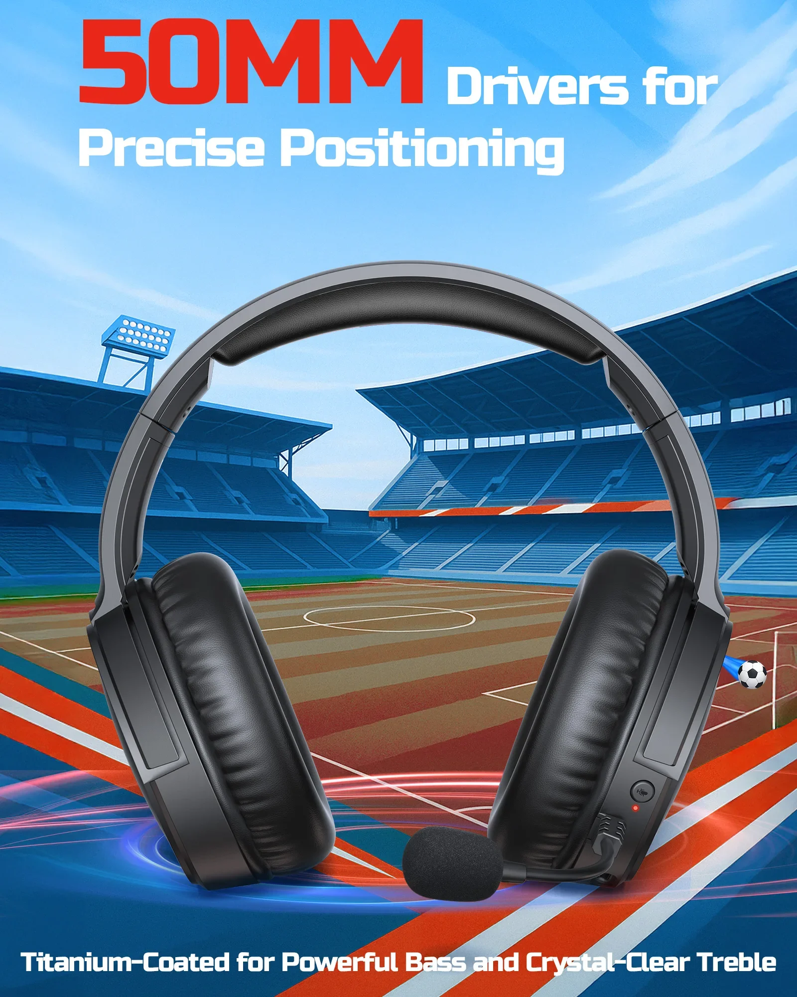 BINNUNE BW02 Draadloze Gaming  - Gaming Headset 7.1 recensie en prijs
