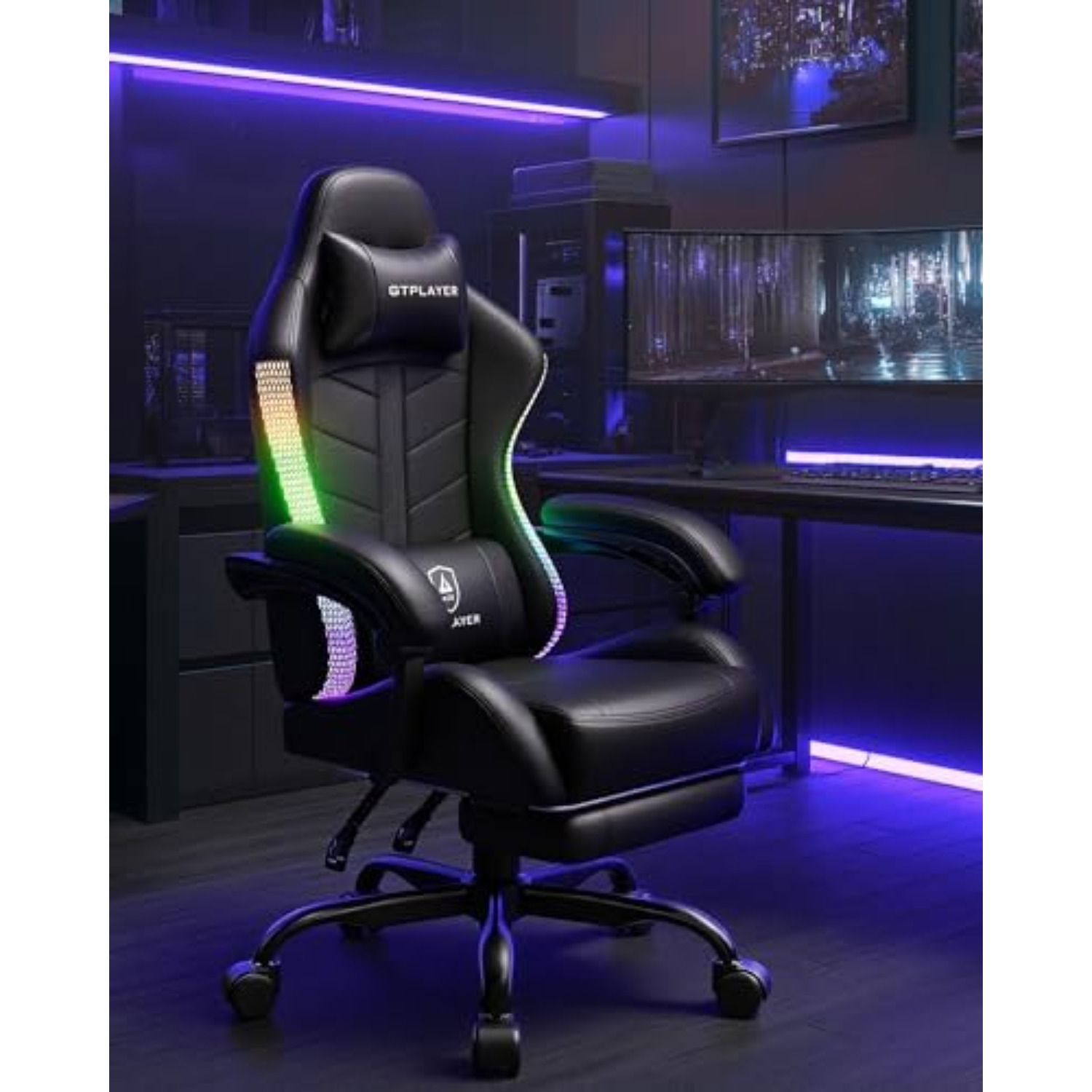 Gamingstoel, computer-gamestoe - Rgb Gaming Chair recensie en prijs